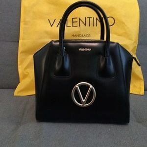 Authentic Valentino Leather Kiria Handbag